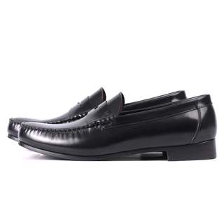 สินค้า [พร้อมส่ง] MANGO MOJITO รองเท้าหนังรุ่น Formal Penny Loafer สี Black