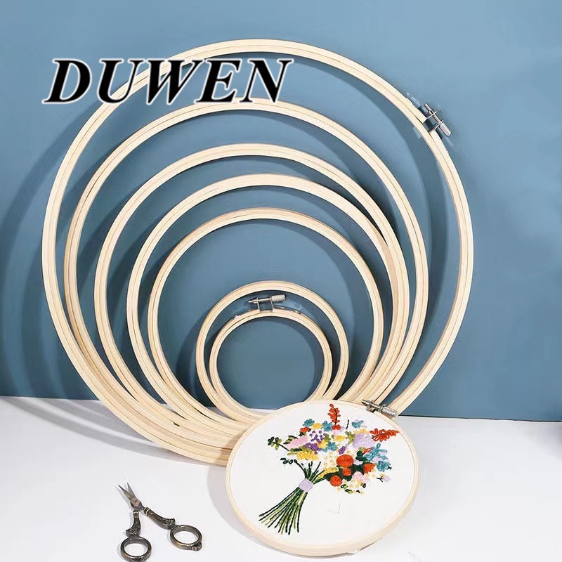 duwen-สะดึงไม้-10-ซม-15-ซม-24-ซม-สําหรับเย็บปักถักร้อย-ปักครอสติส-3-ชิ้น