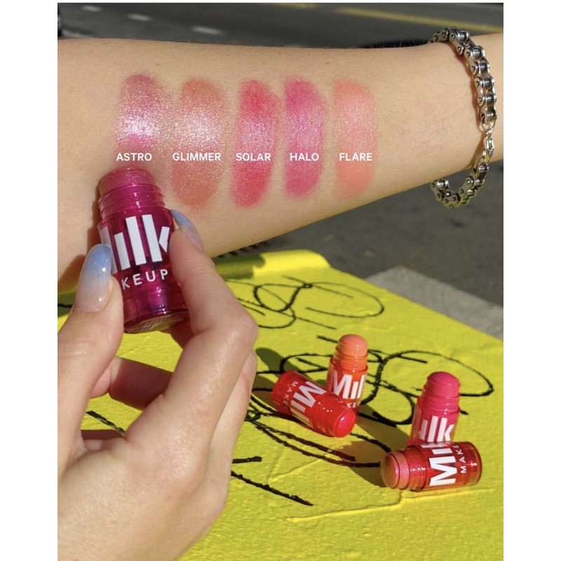 milk makeup glow oil lip cheek