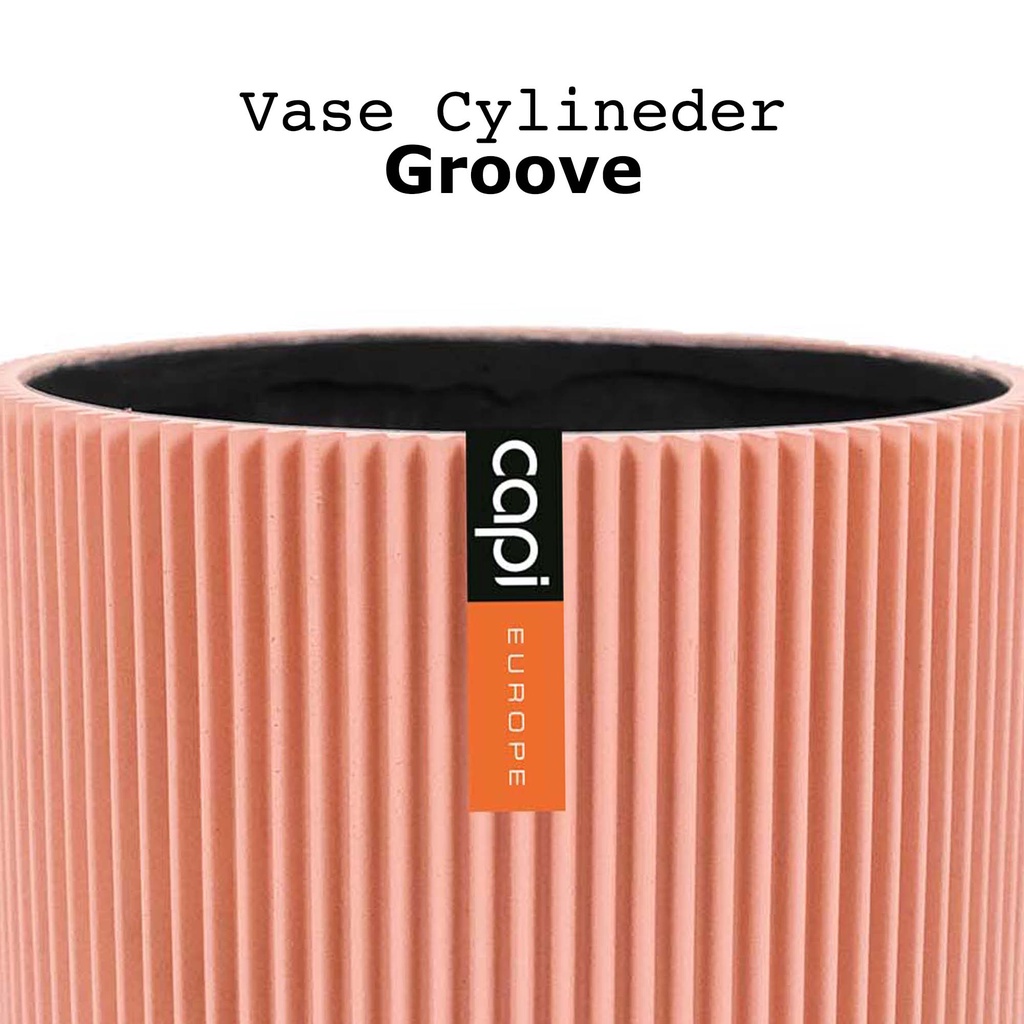 bgvmc-313-vase-cylinder-groove-size-d-15-x-h-16-cm-กระถางต้นไม้-modern-แบรนด์-capi-europe