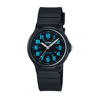 Casio Standard นาฬิกาข้อมือชาย สีดำสายเรซิ่น รุ่น MQ-71-2B