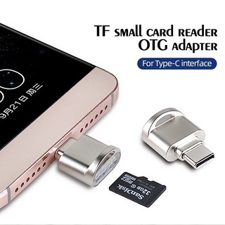 Accezz เครื่องอ่าน Type-C OTG สําหรับ Xiaomi เชื่อมต่อโทรศัพท์ การ์ด MicroSD TF
