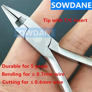 Dental Bird Beak Loop Wire Bend Bending Plier with TC Cutter Dental Cutting Plier Lab Laboratory Tool Instrument Wire Fo