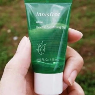 เจลว่านหางจระเข้ innisfree aloe revital soothing gel 15ml