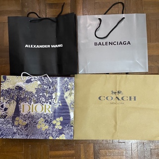 ถุงแบรนด์เนม ถุงกระดาษแบรนด์เนม Balenciaga Vivienne Coach