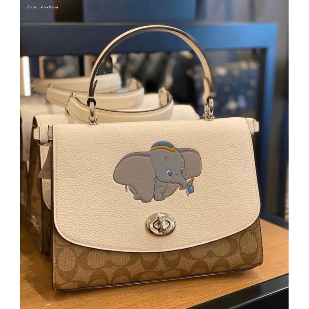 แท้-coach-กระเป๋าถือและสะพายข้างรุ่นลิมิเตดคอลเลคชั่น-disney