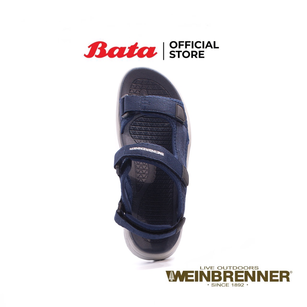 bata-บาจา-ยี่ห้อ-weinbrenner-รองเท้าแตะ-รองเท้ารัดส้น-สวมลำลอง-เพื่อสุขภาพ-ทะมัดทะแมง-สำหรับผู้ชาย-รุ่น-sheffield-สีน้ำเงิน-8519052