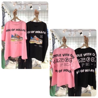 เสื้อยืดโอเวอร์ไซส์ ชายเเละหญิงใส่ได้ ราคา250บาท