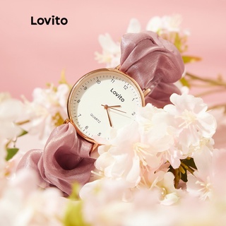 ภาพหน้าปกสินค้าLovito สายนาฬิกาข้อมือควอตซ์ ประดับริบบิ้น สีพาสเทล LSP01007 (แอปริคอท เทาอ่อน เขียวอ่อน ม่วง ดํา) ที่เกี่ยวข้อง