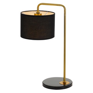 Table lamp TABLE LAMP CARINI CLASSIC MT5023BK BLACK/GOLD The lamp Light bulb โคมไฟตั้งโต๊ะ ไฟตั้งโต๊ะ CARINI CLASSIC MT5