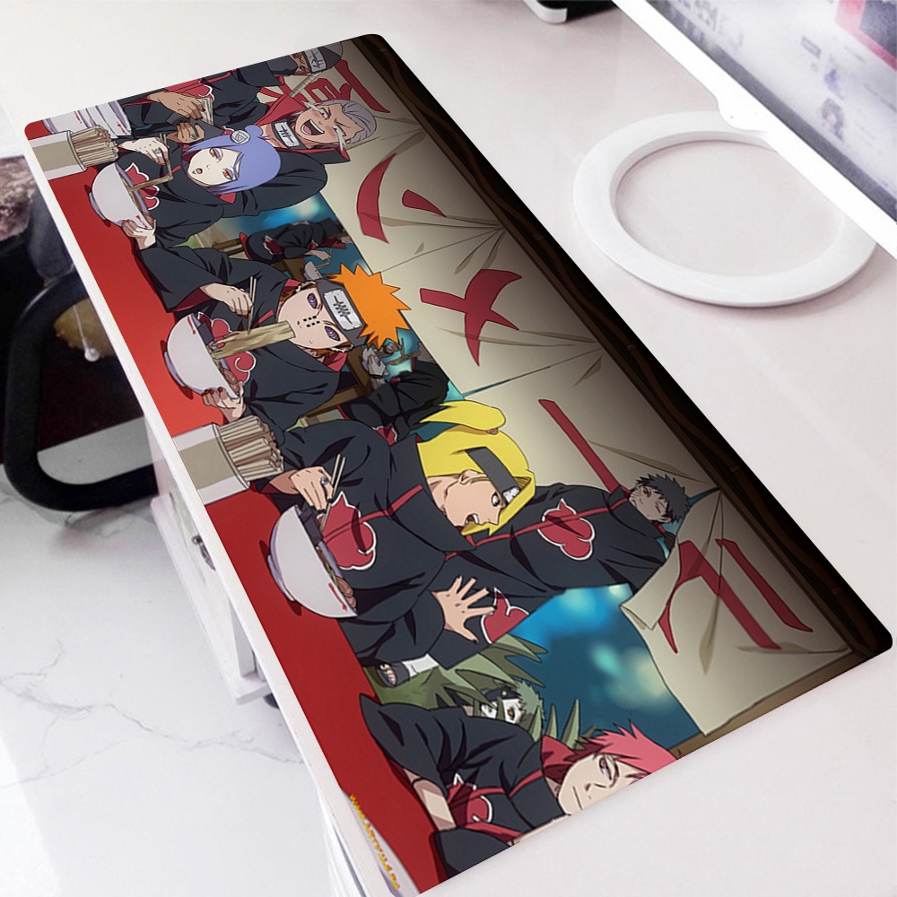 แผ่นรองเมาส์ แบบยาง ลายการ์ตูนอนิเมะ Kakashi Gaara Sasuke Narutos ...