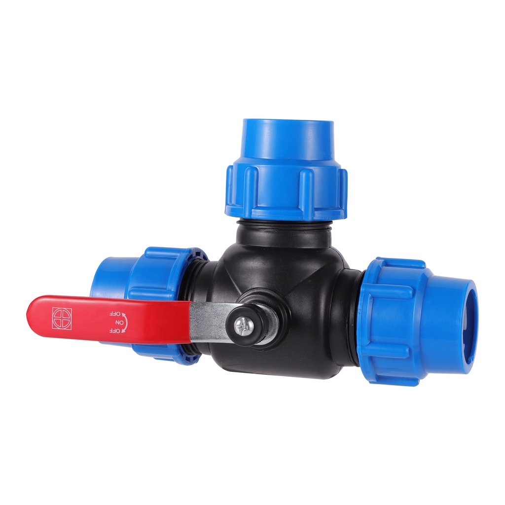ท่อน้ําประปา-พลาสติก-pvc-pe-25-มม-วาล์วเชื่อมต่อท่อน้ําประปา-การเกษตรในสวน