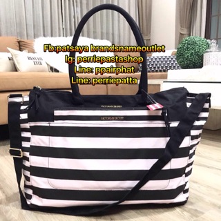 พร้อมส่ง Victorias Secret Large Travel Bag With Pouch แท้💯outlet กระเป๋าทรง Travel ใบใหญ่+ใบเล็ก