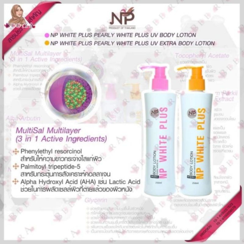 โลชั่นบำรุงผิวกาย-np-white-plus-หัวเชื้อซิตร้า-โลชั่นหัวเชื้อผิวขาว