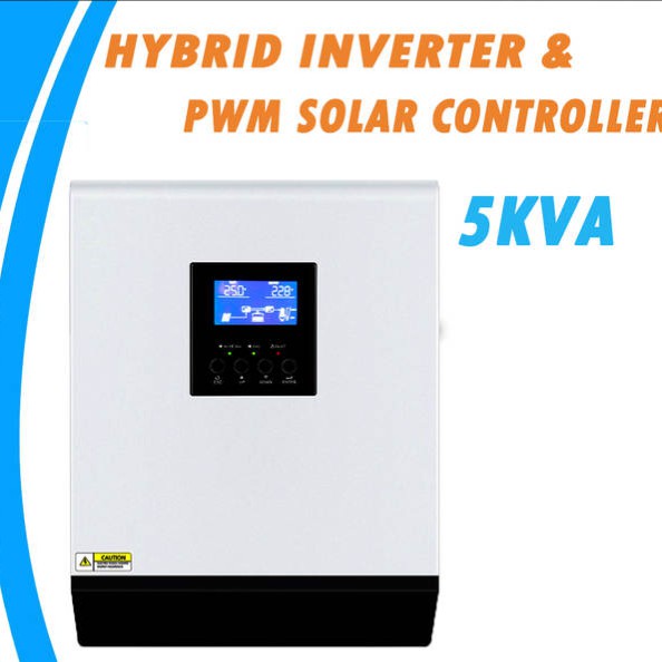 5KVA Hybrid solar Inverter 48V 220V Built in PWM 50A solar charge ...