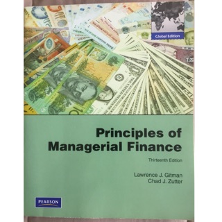 principles of Managerial Finance (หลักการจัดการทางการเงิน)