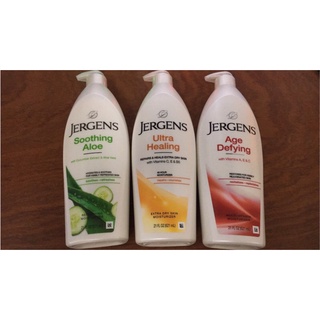 jergens Body Lotion เจอร์เกนส์ อัลตร้าฮีล มอยส์ 621 ml