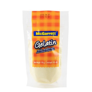 ภาพขนาดย่อของสินค้าMcgarrett gelatin 100 g.