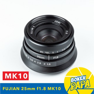 ภาพหน้าปกสินค้าNew Fujian X 25mm F1.8 Mark10 ( ตัวใหม่ล่าสุด ) เลนส์หน้าชัดหลังเบลอ ( เลนส์มือหมุน ) ( เลนส์ละลายหลัง ) ( 25 mm ) ที่เกี่ยวข้อง