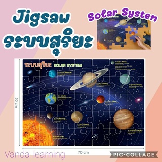 จิ๊กซอว์ระบบสุริยะ (35 ชิ้น) Solar System Jigsaw ET597 2WinBookToys