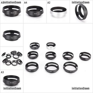 สินค้า Initiationdawn เลนส์ฮู้ด 37 39 40.5 43 46 49 52 55 58 62 67 มม. สําหรับ Leica Canon Nikon