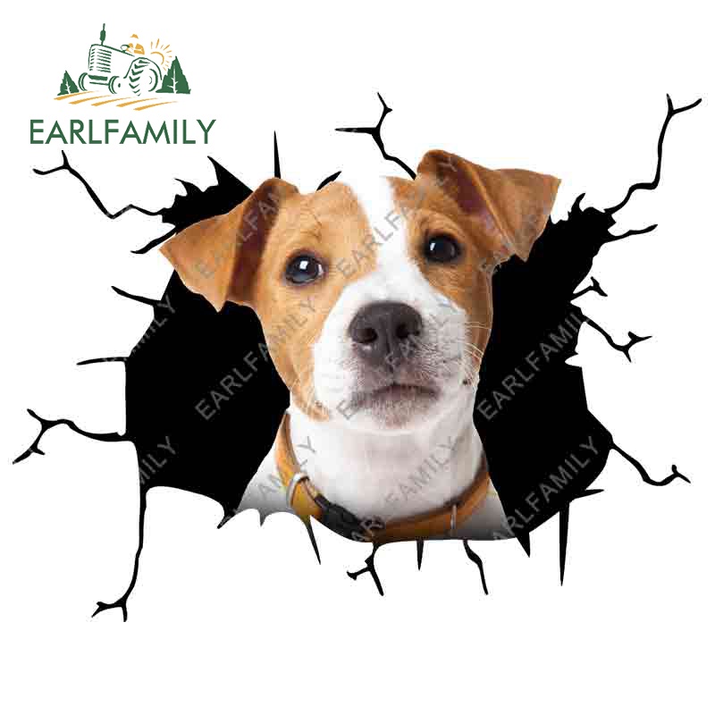 earlfamily-สติกเกอร์รูปลอก-ลาย-jack-russell-terrier-สําหรับติดตกแต่งกระจกรถยนต์-รถจักรยานยนต์-13-ซม-x-10-ซม