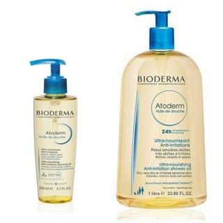 ร้านไทย พร้อมส่ง!!! Bioderma Atoderm Huile De Douche ออยล์อาบน้ำสำหรับผิวแห้ง