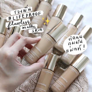 พร้อมส่ง-CLARINS Everlasting Long-Wearing &amp; Hydrating Matte Foundation 30 ml ฉลากไทย