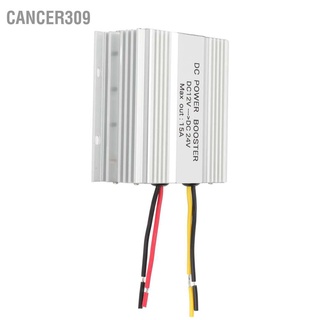 Cancer309 Dc 12V To 24V บูสเตอร์รถยนต์ 15A 360W อลูมิเนียมอัลลอยด์ เฮาท์ซิ่ง ปลอดภัย เสถียร สําหรับรถบรรทุก