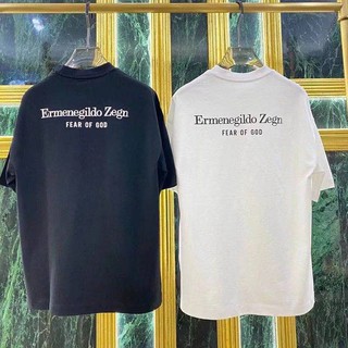 【The Lemon】เสื้อยืด FOG&Zegna 21SS สไตล์เรียบง่าย