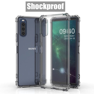 Reinforced Corners Shockproof Soft TPU Airbag Clear Case for Sony Xperia 1 5 10 V IV III II Xperia1 Xperia5 Xperia10 Pro-I