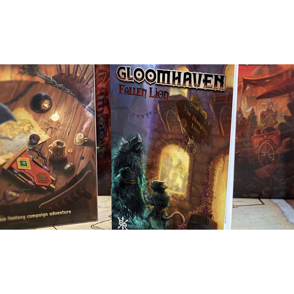 ของแท้-gloomhaven-fallen-lion-board-game