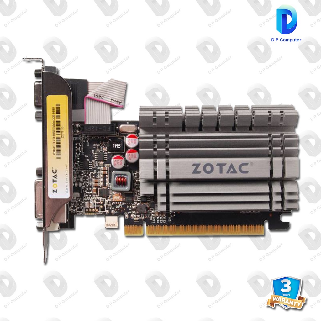 การ์ดจอ-zotac-geforce-gt-730-2gb-สินค้าใหม่-รับประกัน-3-ปี