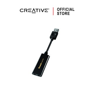 สินค้า CREATIVE Sound Blaster PLAY!3 External USB Sound Card ทุกความบันเทิง ดูหนัง ฟังเพลง เล่นเกมส์ซาวด์การ์ด USB DAC/Amp