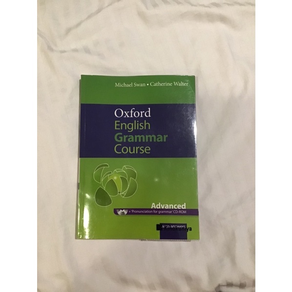 หนังสือมือสองสภาพใหม่เอี่ยม - Oxford English Grammar Course Advanced ...