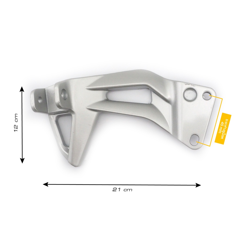 สเตย์พักเท้าหลัง-ข้างขวา-spark-z-x-1-พักเท้า-อะไหล่แต่งรถมอไซค์-อะไหล่มอไซค์-ของแต่งรถ-s1794