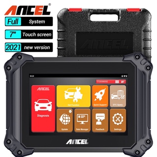 สินค้า Ancel V6 เครื่องสแกนเนอร์ Obd2 Odb2 บลูทูธ พร้อมฟังก์ชั่นบํารุงรักษา 15+ ECU เข้ารหัส ควบคุมสองทิศทาง ตั้งโปรแกรมปุ่มกด สําหรับรถยนต์