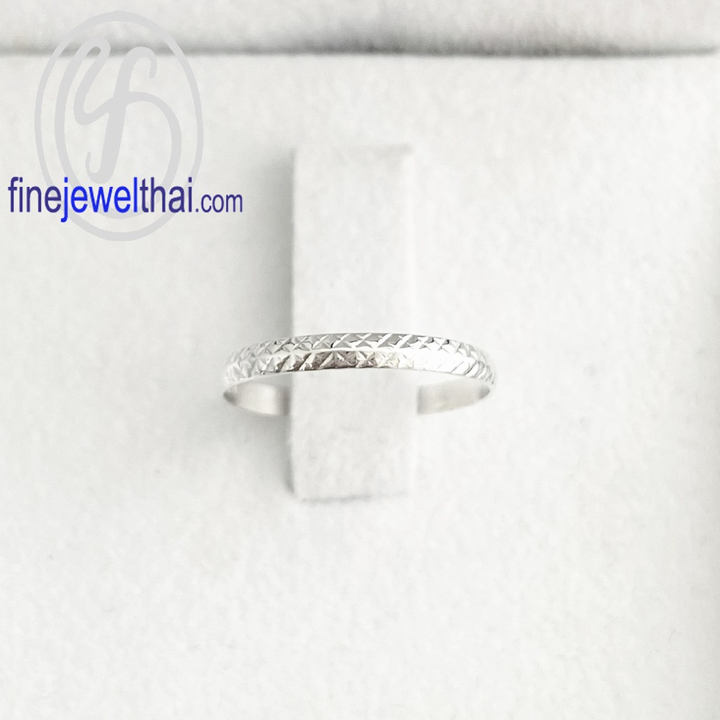 finejewelthai-แหวนเงิน-เงินแท้925-แหวนหมั้น-แหวนแต่งงาน-silver-wedding-ring-r123900