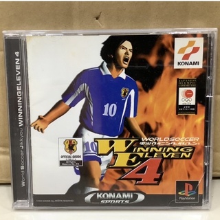 แผ่นแท้ [PS1] World Soccer Jikkyou Winning Eleven 4 (Japan) (SLPM-86291) PES