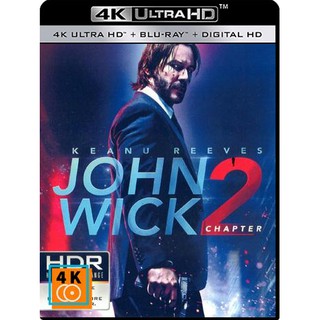 หนัง 4K UHD: John Wick: Chapter 2 (2017) แผ่น 4K จำนวน 1 แผ่น