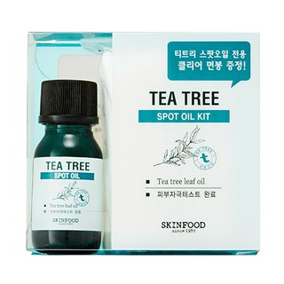 ♥️พร้อมส่ง แท้100%♥️ Skinfood Tea Tree Spot Oil Kit