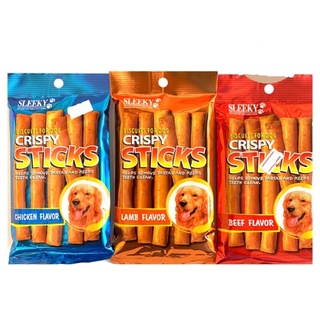 Sleeky Crispy Sticks ขนมสำหรับสุนัข ขนาด 90 กรัม