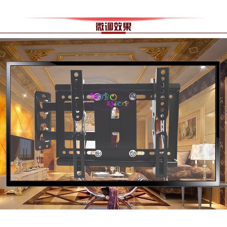 ขาแขวนทีวี-ขายึดจอ-lcd-led-tv-14-40-ยืดได้-ติดผนัง-full-swivel-tilt-led-lcd-tv-s-wall-mount-รุ่น-v-201