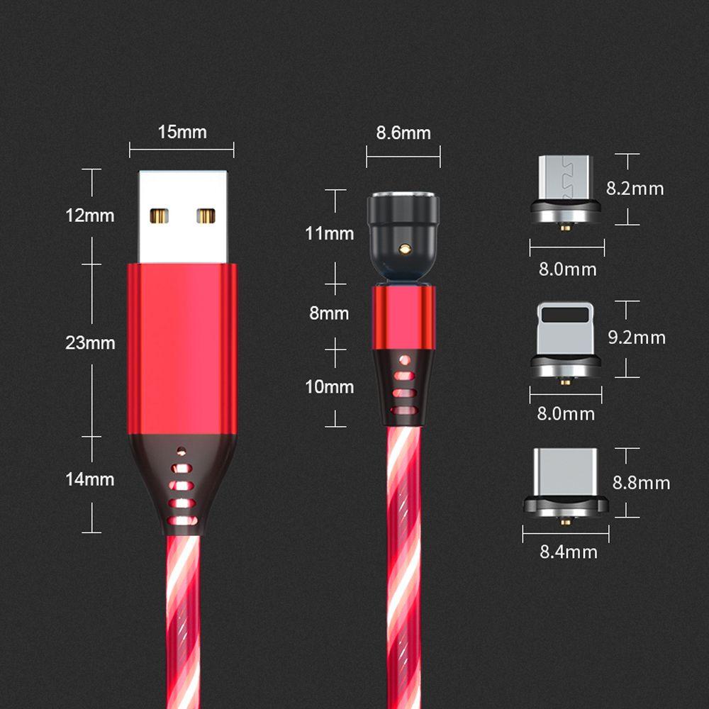 augustine-สายเคเบิลแม่เหล็ก-หมุนได้-540-องศา-หัวแม่เหล็ก-micro-usb-type-c-สําหรับโทรศัพท์มือถือ