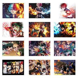 โปสเตอร์ลาย My Hero Academia โปสเตอร์สำหรับตกแต่งบ้าน