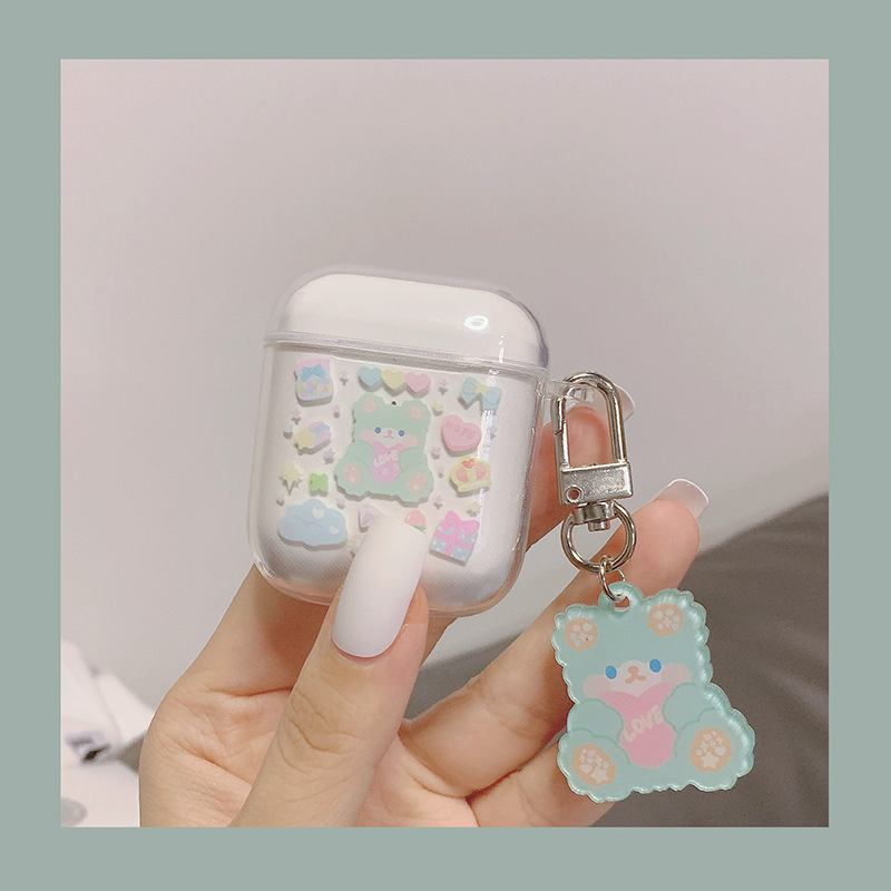 เคสหูฟังซิลิโคน-แบบนิ่ม-ลายการ์ตูน-สำหรับ-airpods1-2-airpods-pro