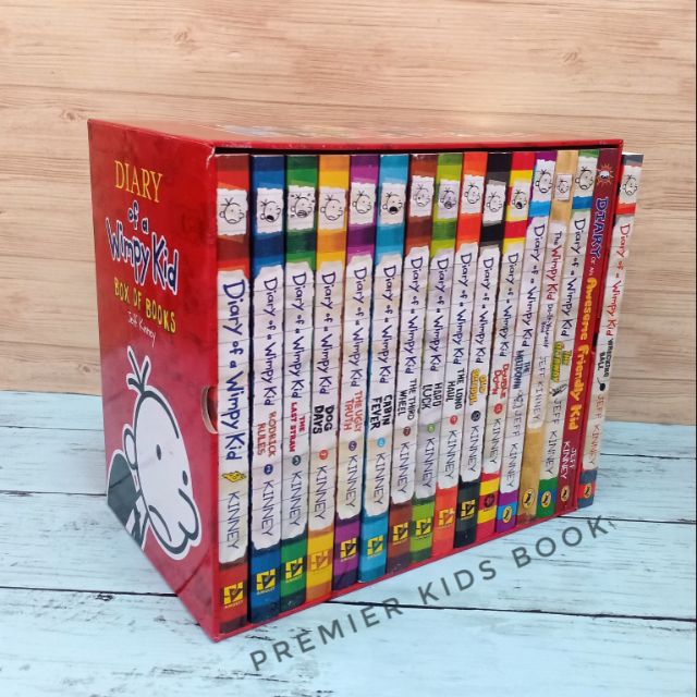 Diary of a Wimpy Kid Box Set Collection (16 Books ) | Shopee Thailand