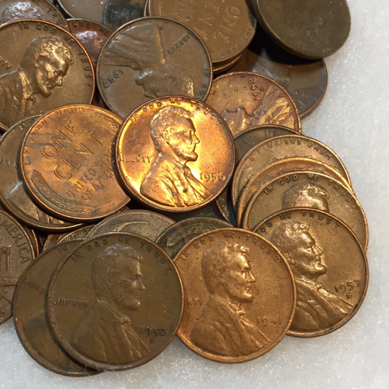 เหรียญลินคอล์น-หลังรวงข้าว-ยุคเก่า-ปี-1941-58