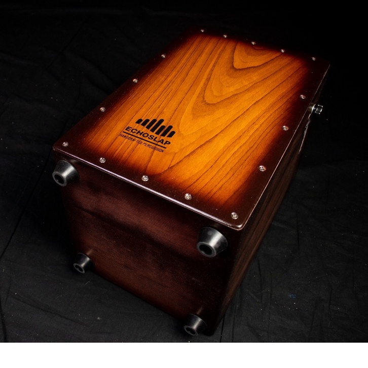 คาฮองจูนได้-echoslap-adjustable-cajon-tobacco-adj-01-แถมฟรีกระเป๋าคาฮอง