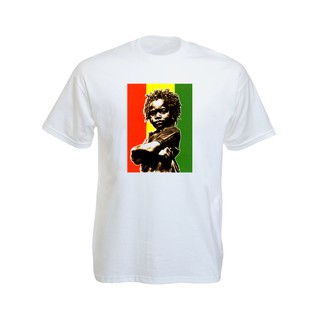 เสื้อยืดราสต้า Tee-Shirt Jah Rasta Baby Black Tee-Shirt